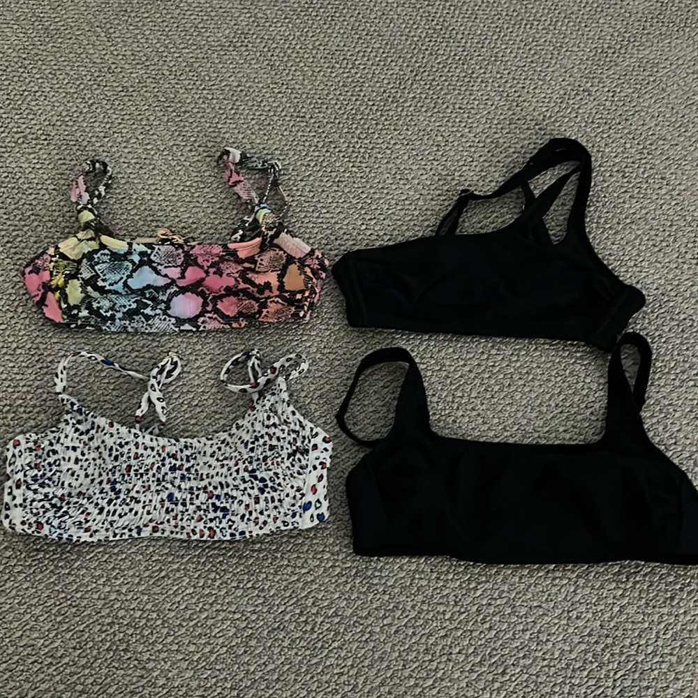 4 Target swimsuit tops!